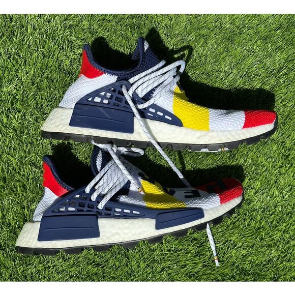 Adidas Pharell Williams Billionaire Boys Club "HEART/MIND" sneakers Men’s Sz 5.5 - Picture 11 of 11